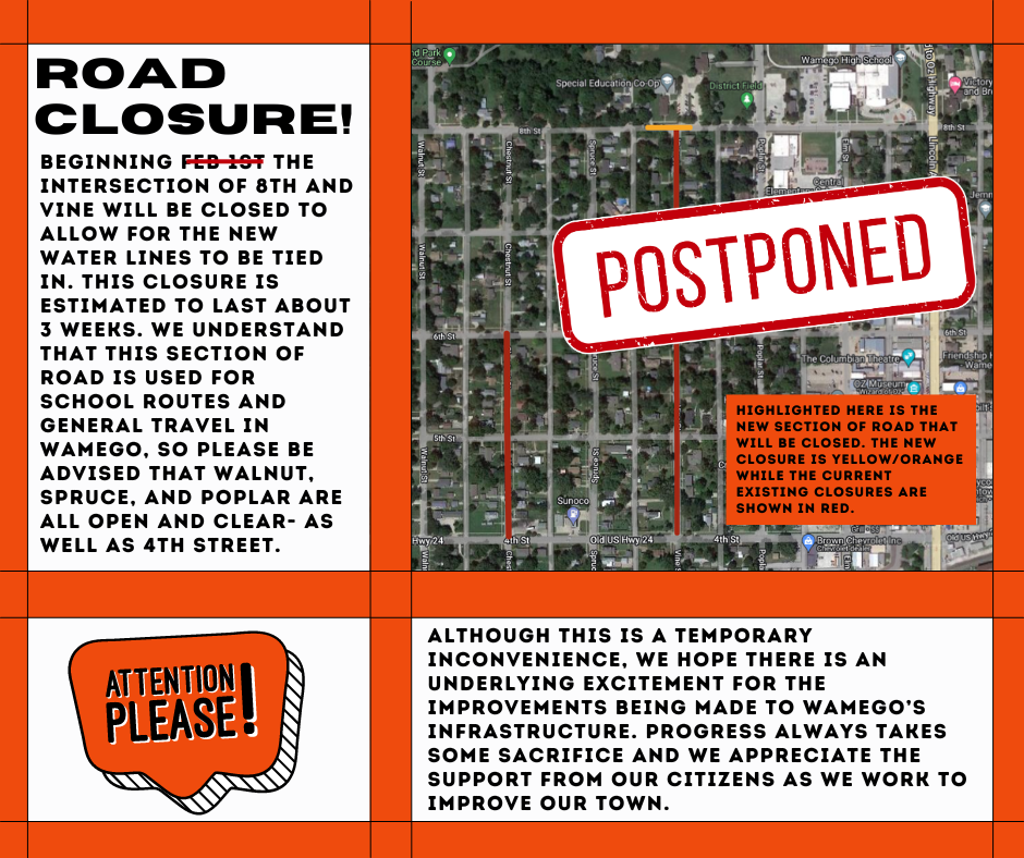 Road Closure - News Image